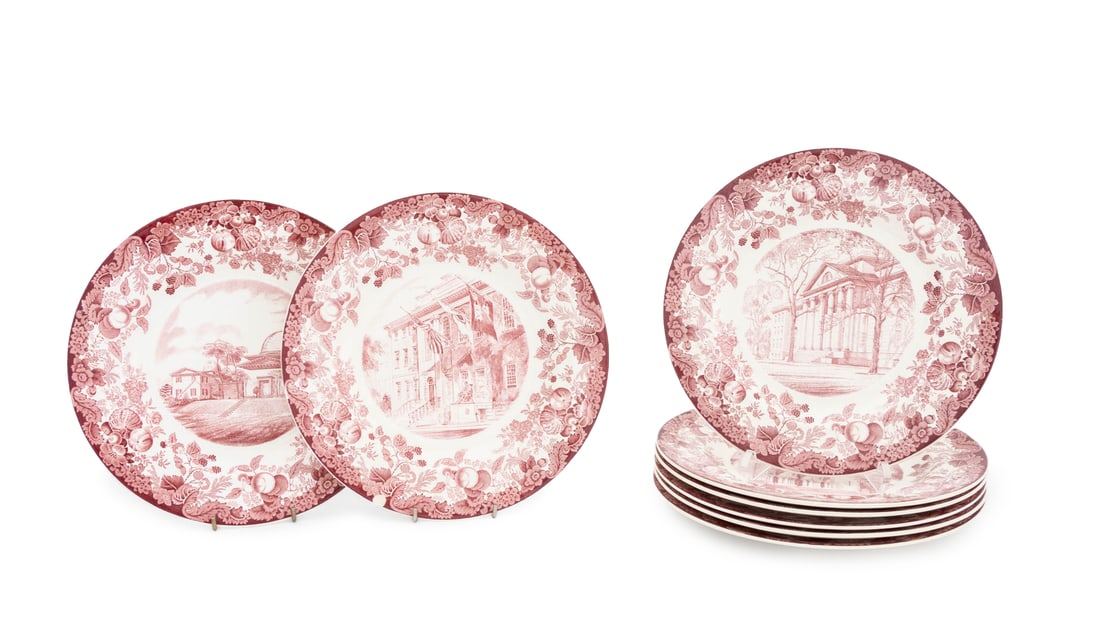 Wedgwood Harvard University Plates, 8 (1 of 16)