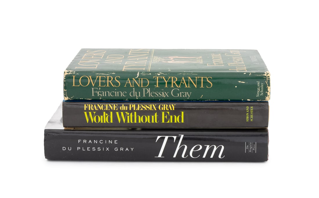 Signed, Etc. Francis du Plessix Gray Books, 3 (1 of 9)