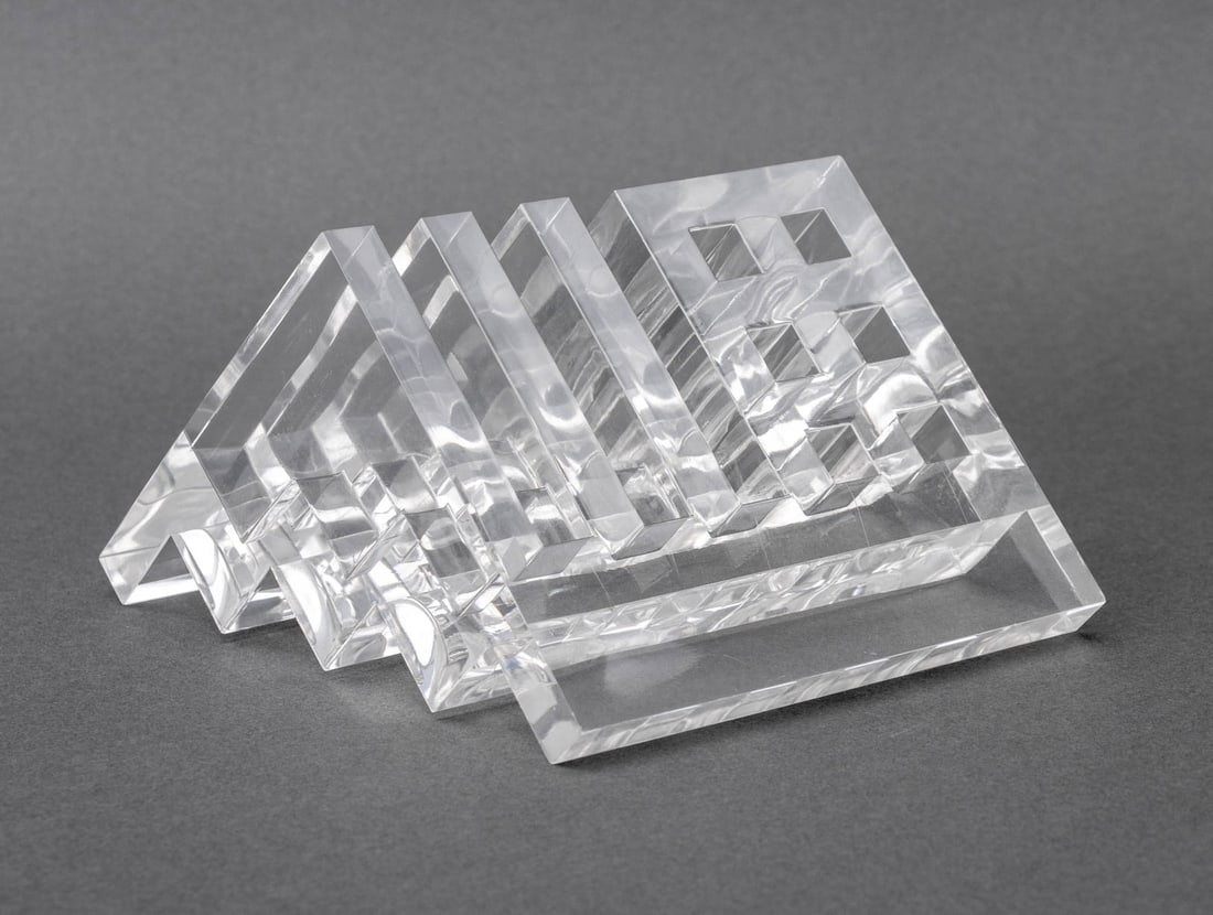 Harvey Guzzini Lucite Pen and Document Holder (1 of 7)