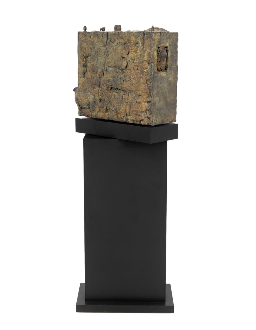 Immi C. Storrs Animal Box Patinated Bronze (1 of 13)