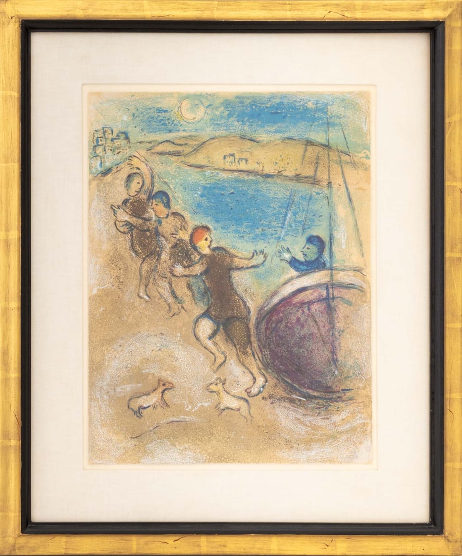 Marc Chagall "Young Methymneans" Lithograph (1 of 4)