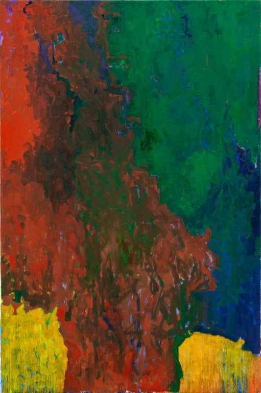 Robert O'Meara Abstract Composition Oil on Canvas (1 of 6)