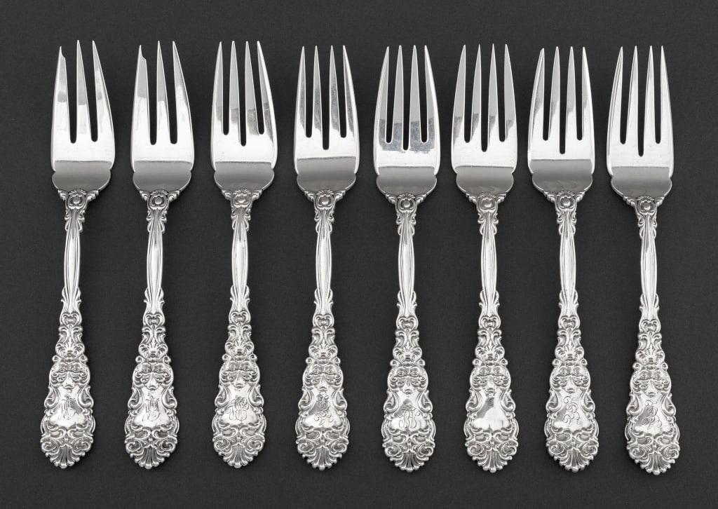 Dominick & Haff Sterling Silver Flatware, 8 Pcs. (1 of 5)