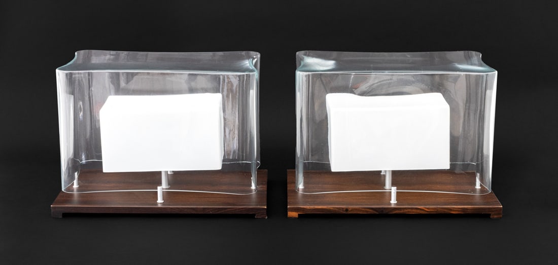 Otto Moon Penta Kori Table Lamps, Pair (1 of 5)