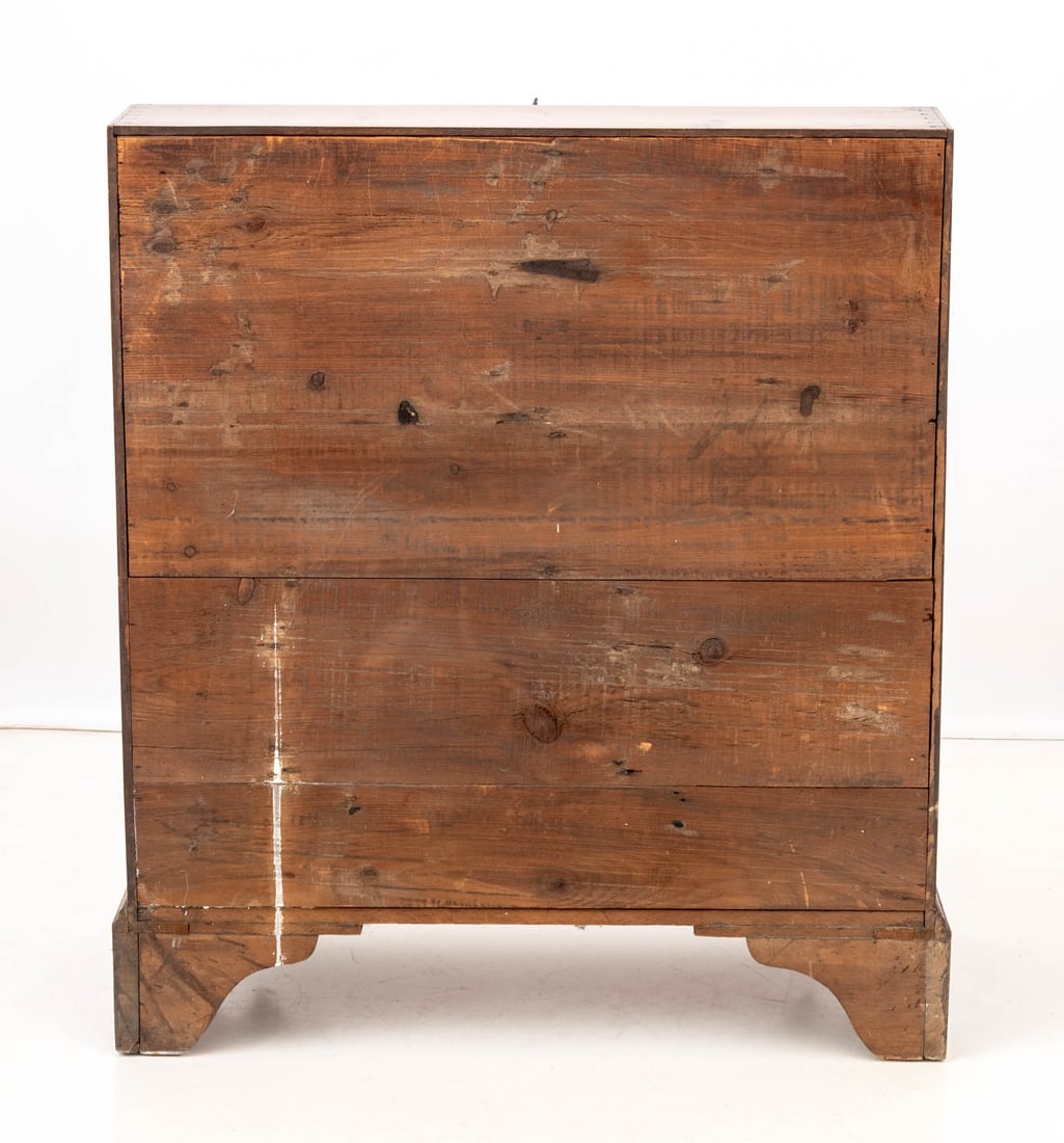 American Chippendale Tiger Maple Slant Front Desk - 8