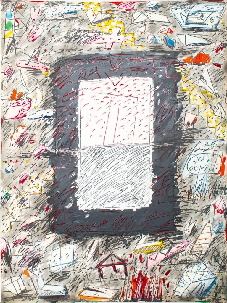 Elfi Schuselka Abstract Composition Mixed Media (1 of 7)