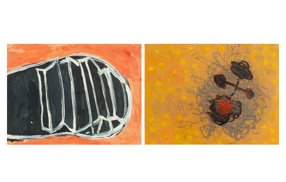 Elfi Schuselka Abstract Compositions Acrylic, 2 (1 of 11)