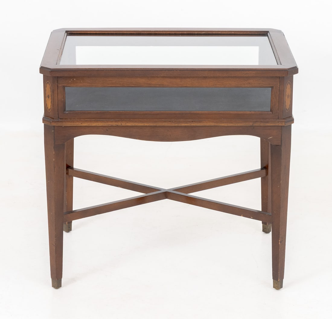 Regency Style Mahogany Display Table - 2