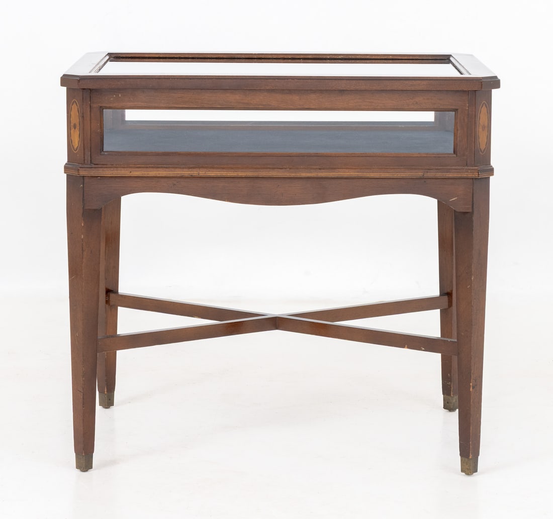 Regency Style Mahogany Display Table - 3