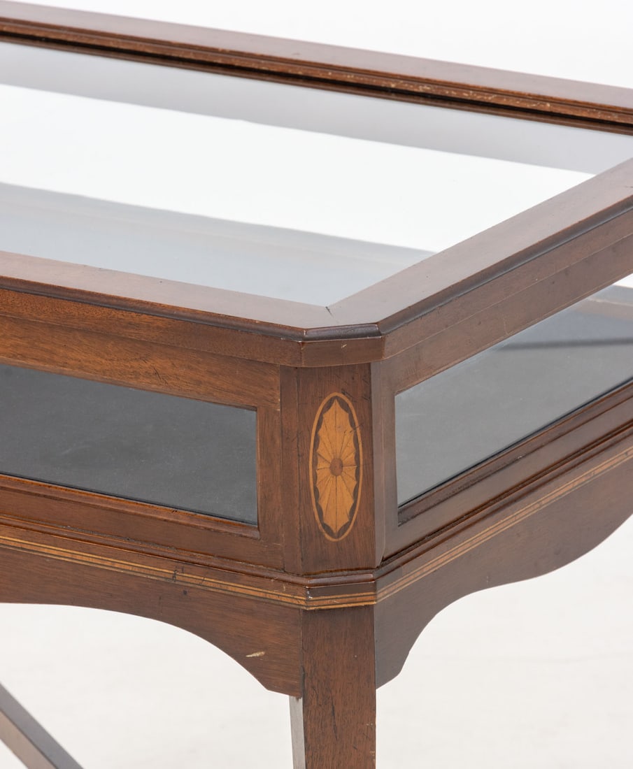 Regency Style Mahogany Display Table - 4