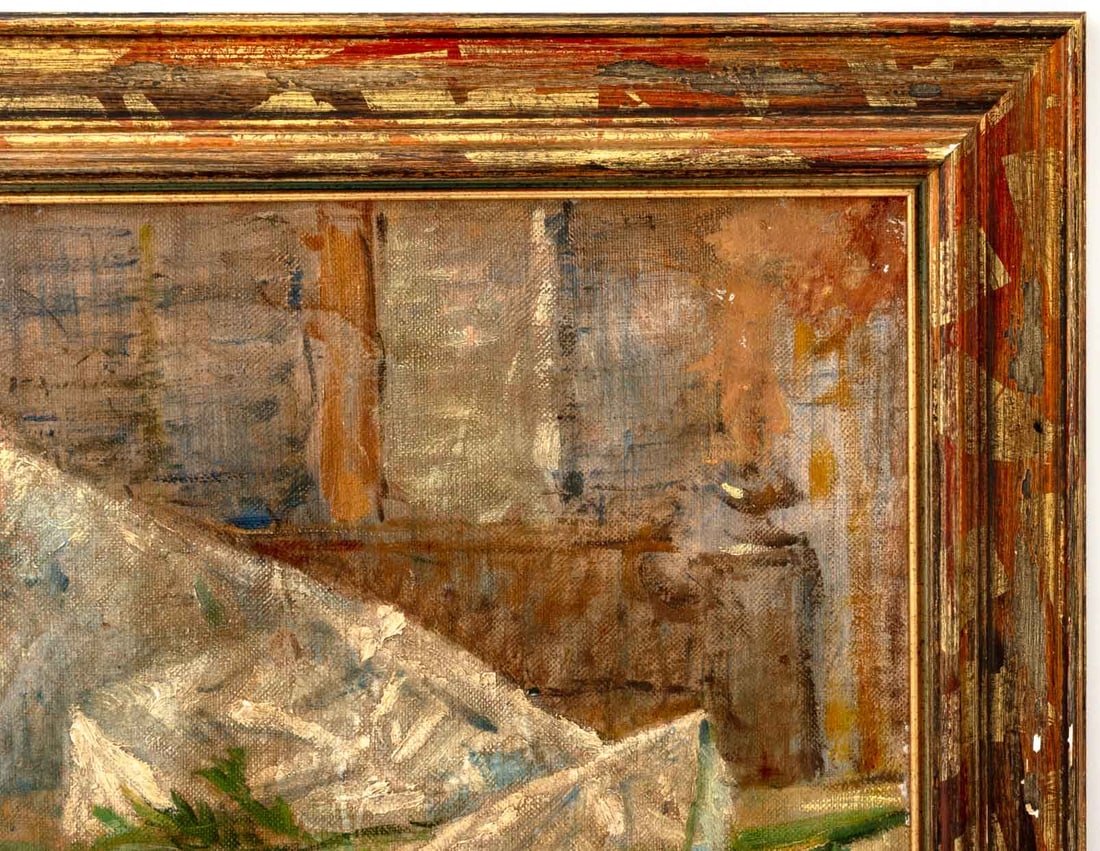 Oreste Zuccoli Still Life Oil on Canvas, 1966 - 3