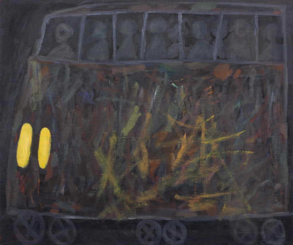 Domenick Capobianco Abstract Oil on Canvas (1 of 6)