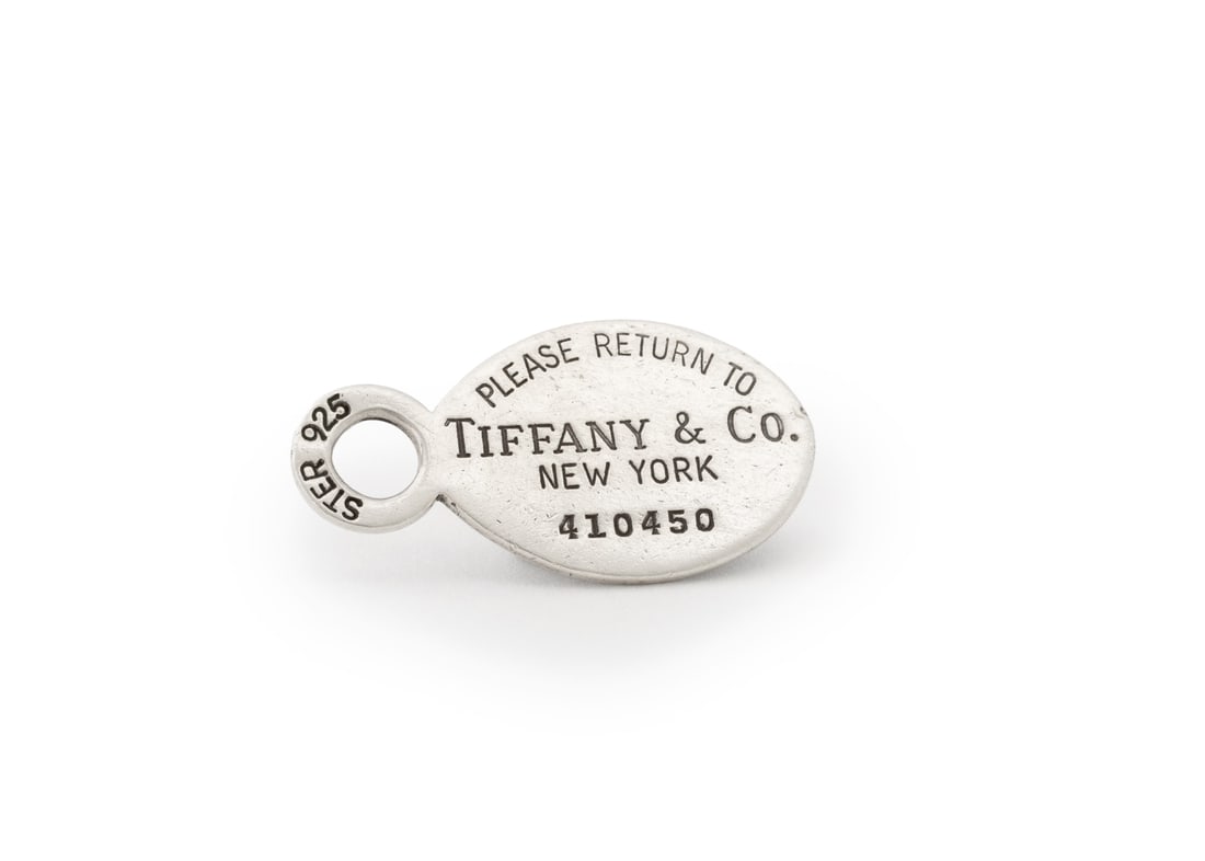 Tiffany & Co. Sterling Silver Oval Pendant (1 of 5)