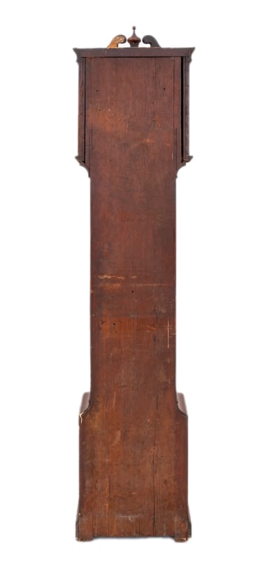 George III Style Oak Longcase Clock, 19th C. - 8