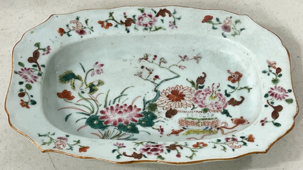 Chinese Export Famille Rose Porcelain Plate - 10