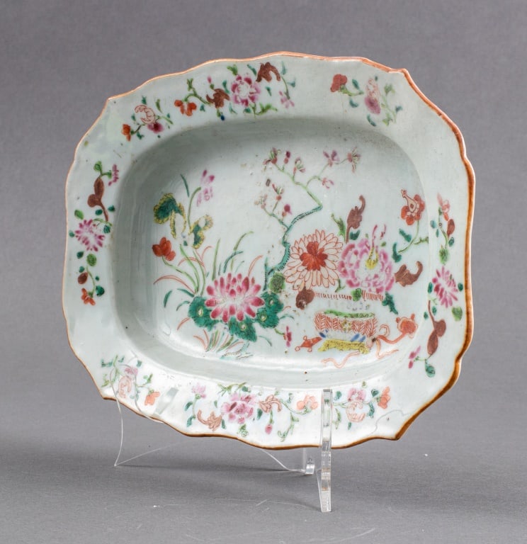 Chinese Export Famille Rose Porcelain Plate - 2