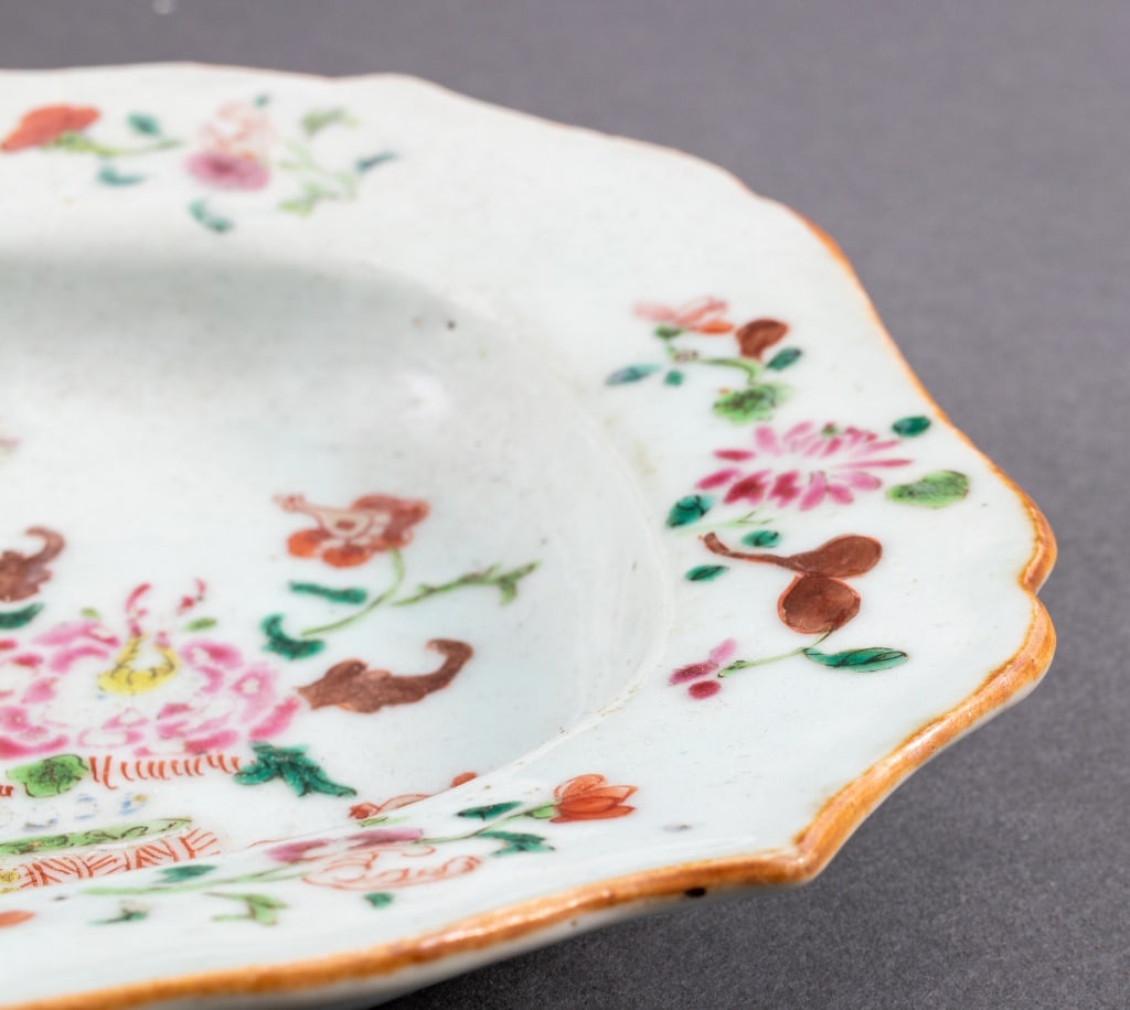 Chinese Export Famille Rose Porcelain Plate - 8