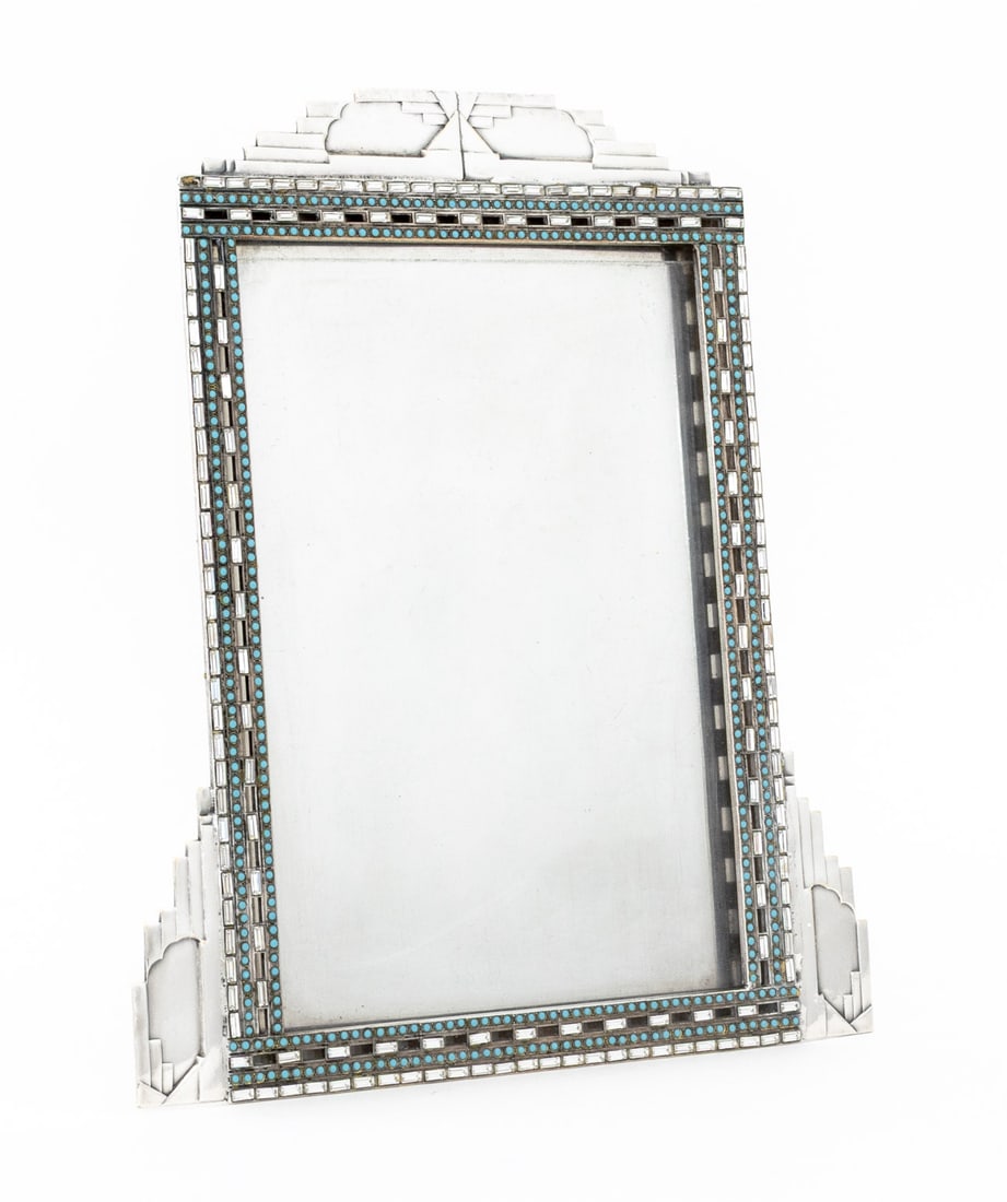 Art Deco Style Silver Plate Picture Frames, 9 - 5