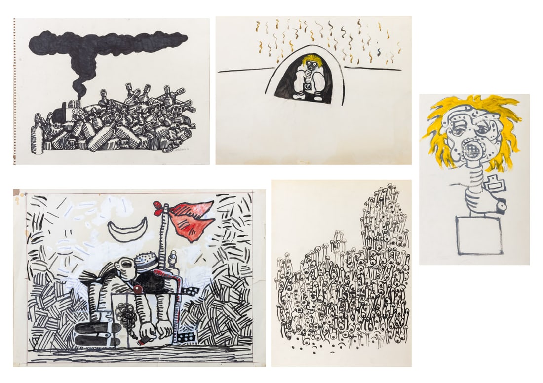 Domenick Capobianco Painting Studies Mixed Media 5 (1 of 19)