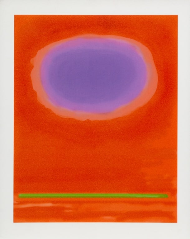 Anne Sager Abstract Composition Lithograph (1 of 5)