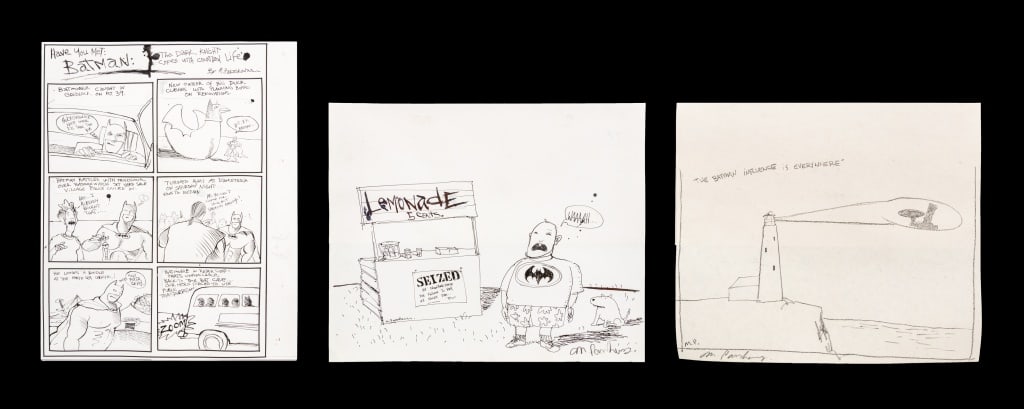 Michael Paraskevas Batman Comics Pencil & Ink, 3 (1 of 8)