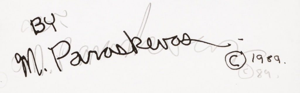 Michael Paraskevas Comic Strips Graphite, 4 - 2