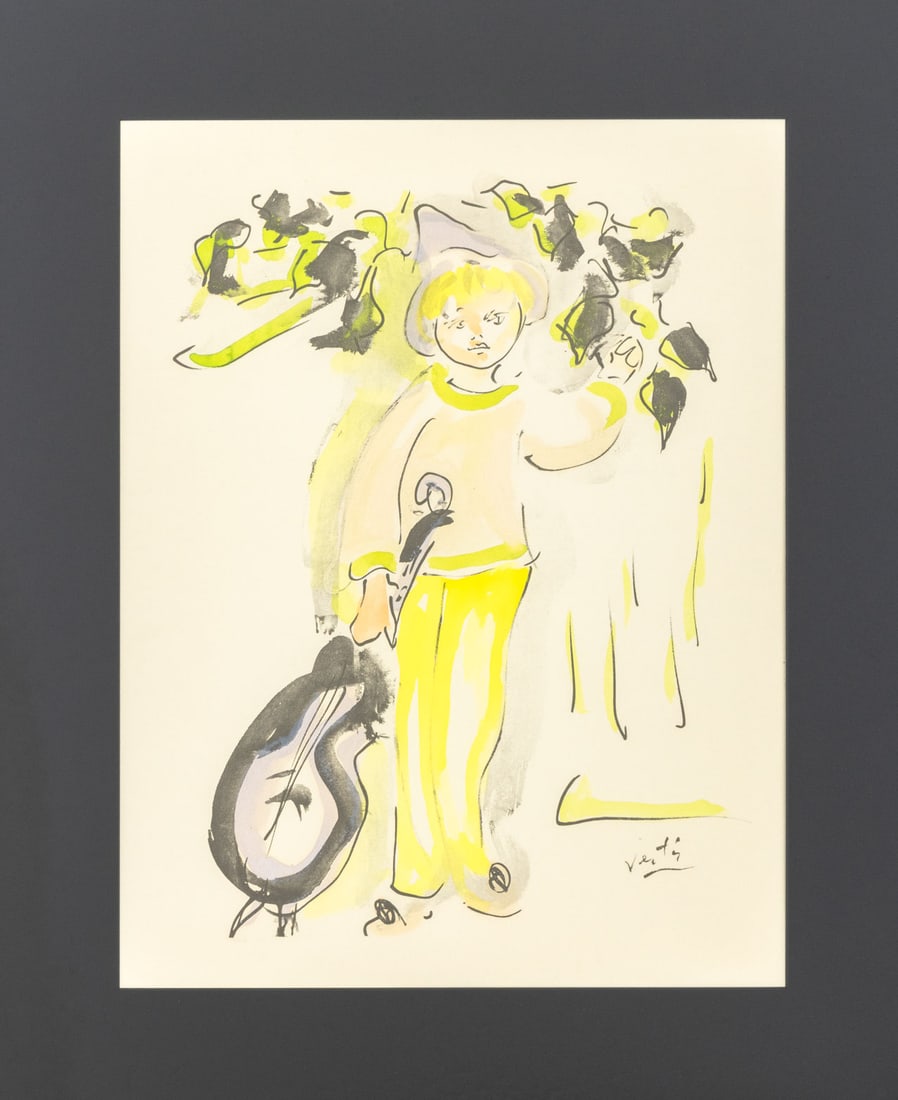Marcel Vertes Pierrot Offset Lithograph - 2