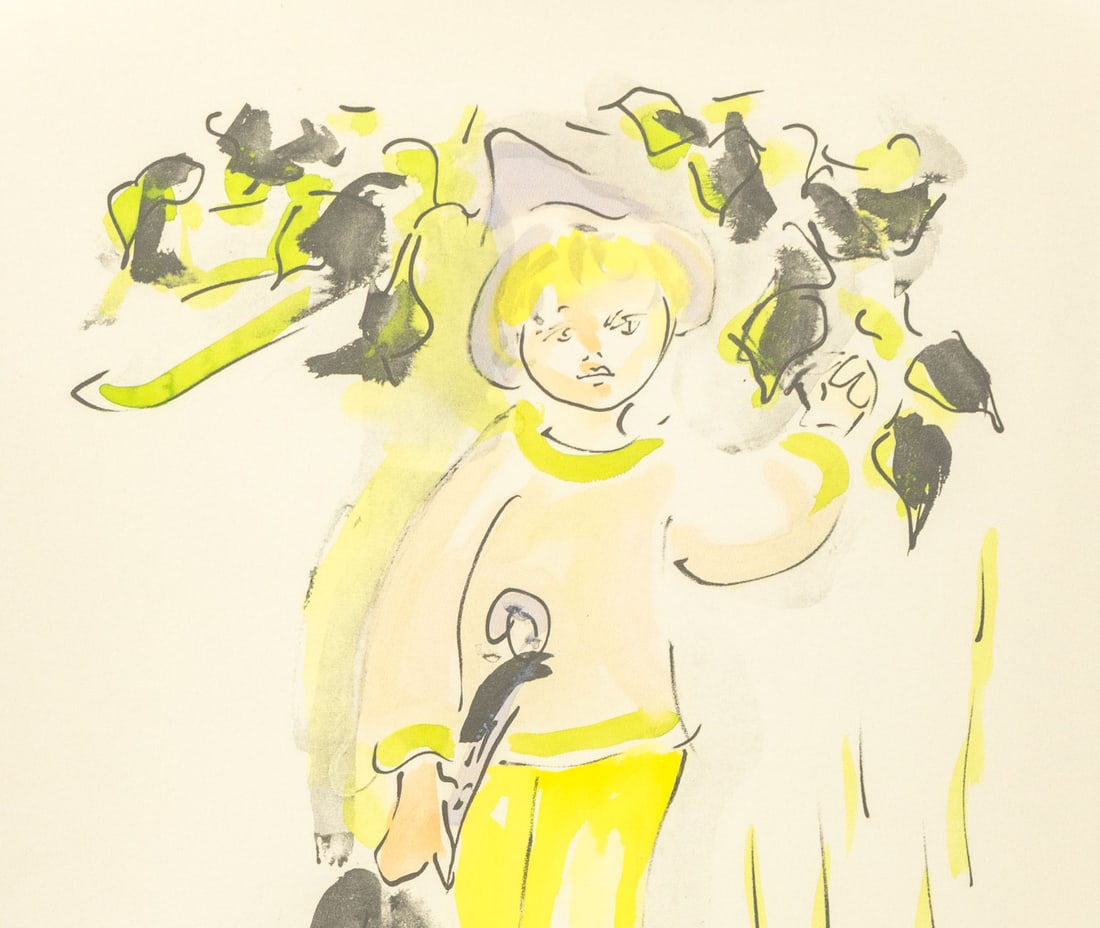 Marcel Vertes Pierrot Offset Lithograph - 3