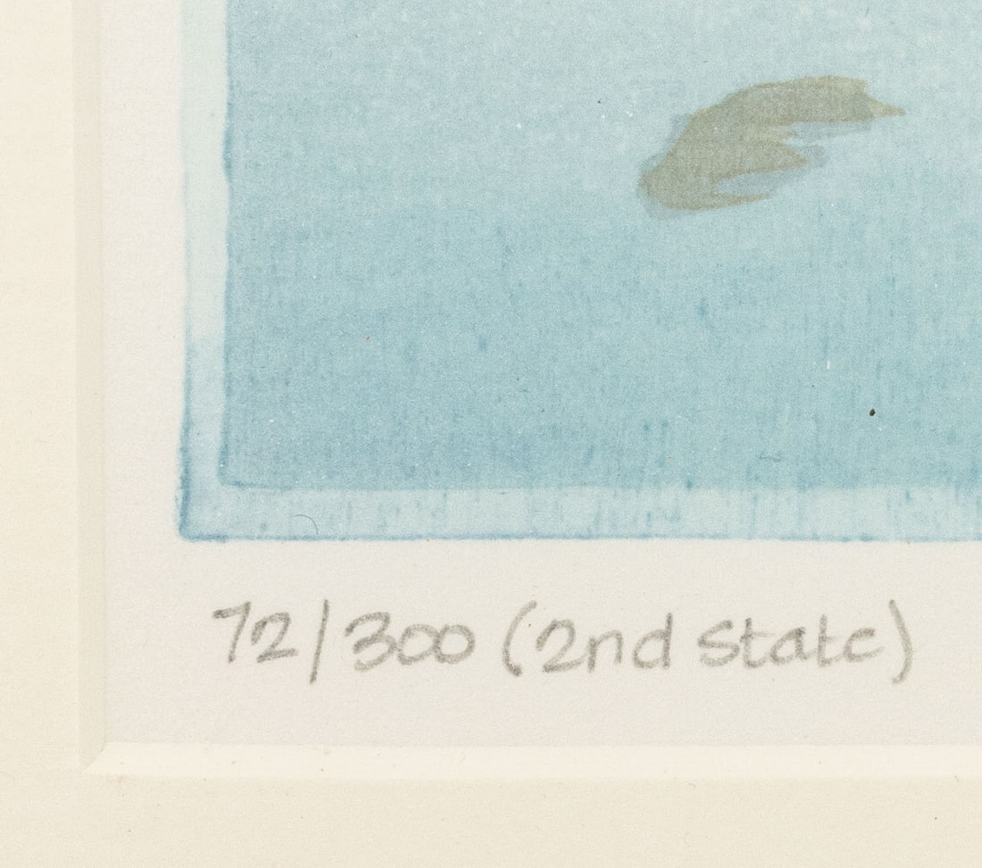 Matt Brown Winter Landscape Woodblock Prints, 2 - 5