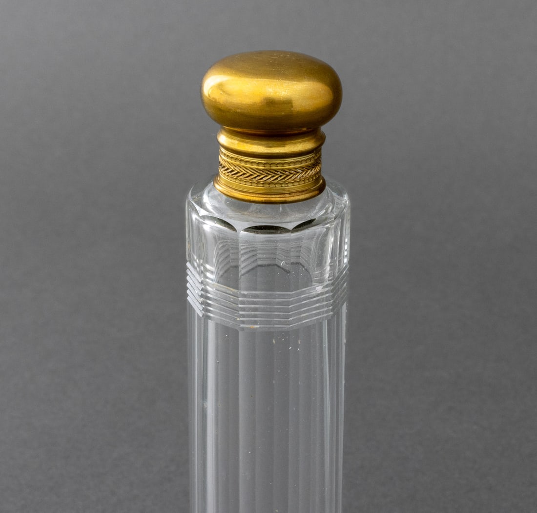 Art Deco Cut Crystal Perfume Bottles, 3 - 3