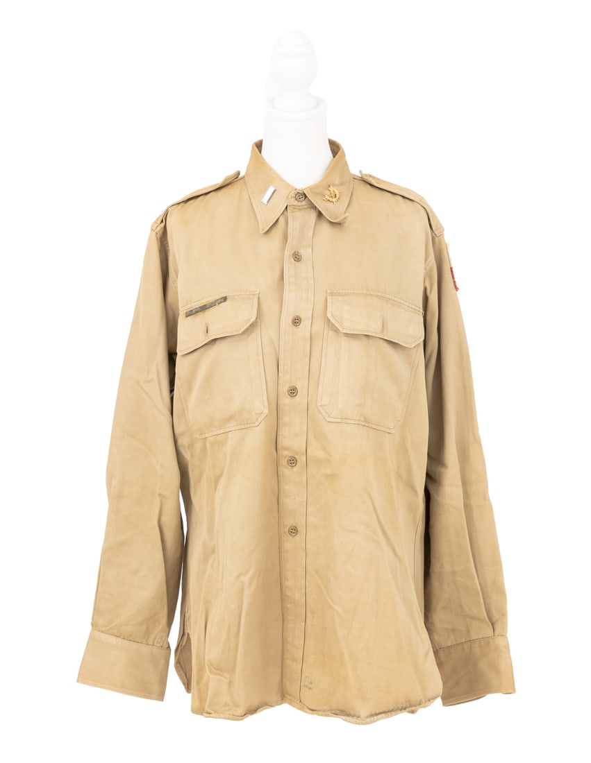 U.S.A. First Army Military Khaki Shirt (1 of 8)