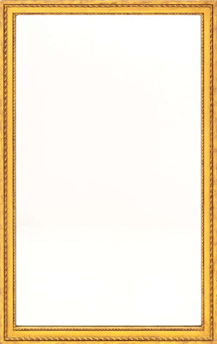 Continental Rectangular Giltwood Mirror (1 of 5)