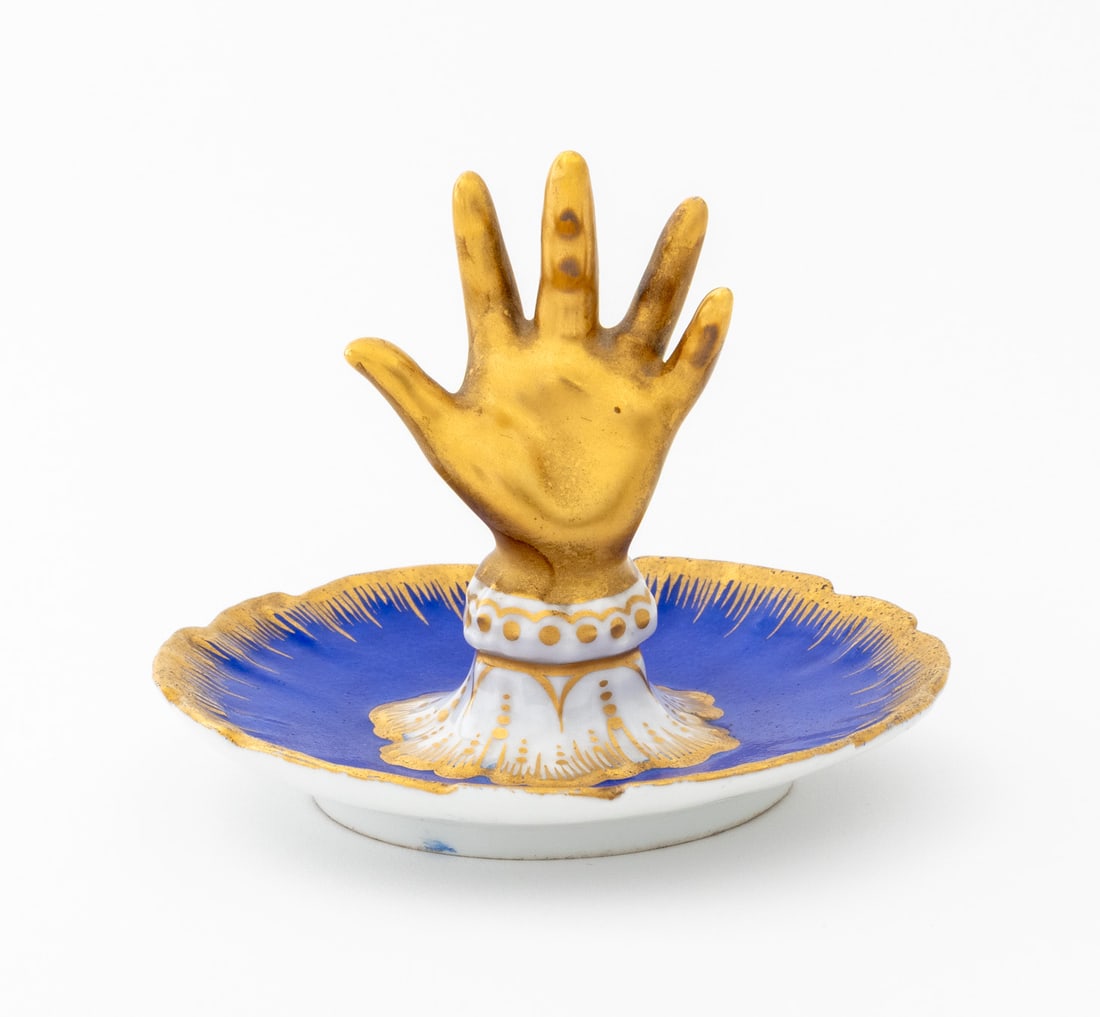 Samson Porcelain Hand Form Ring Holder - 2