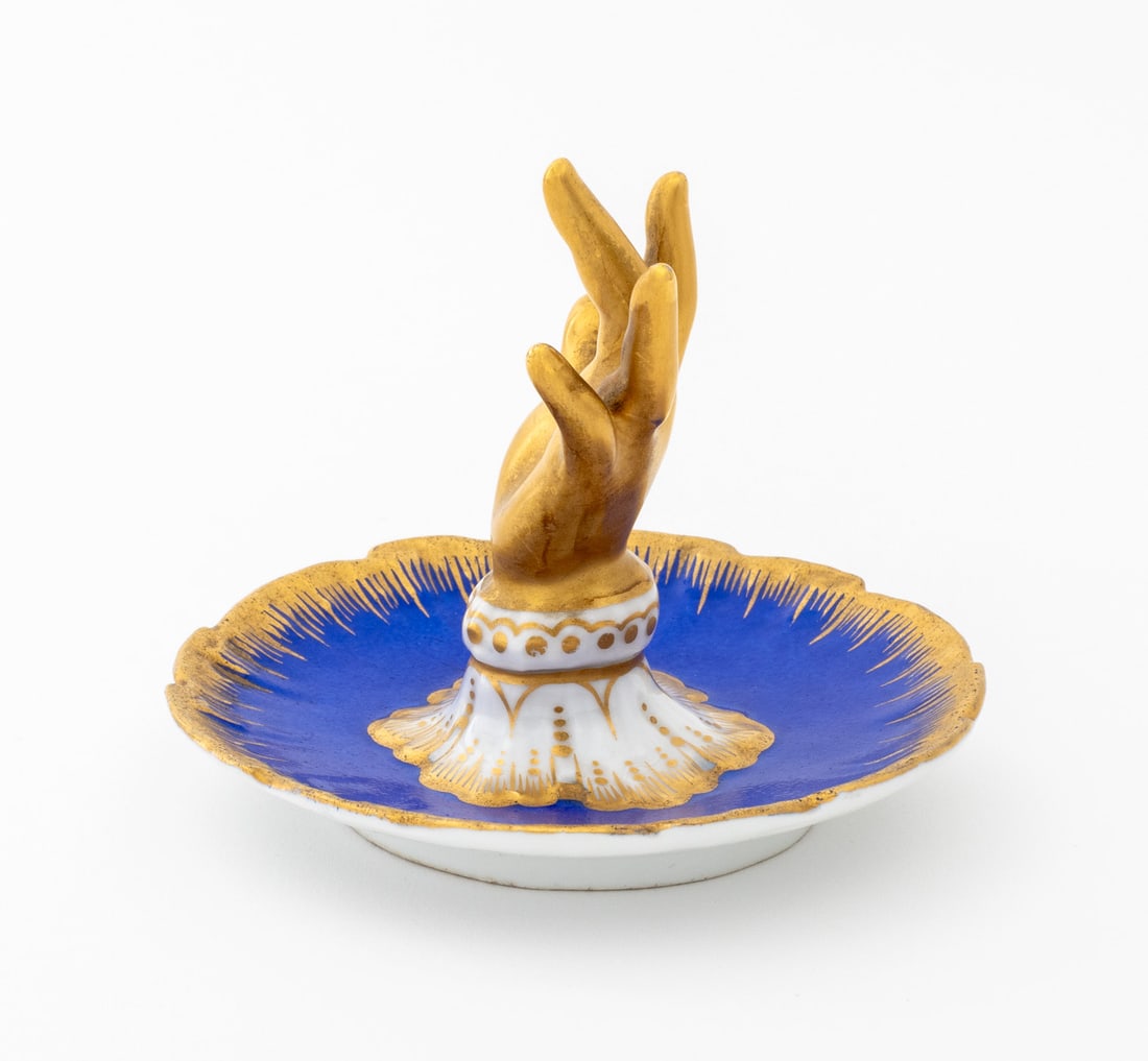 Samson Porcelain Hand Form Ring Holder - 4