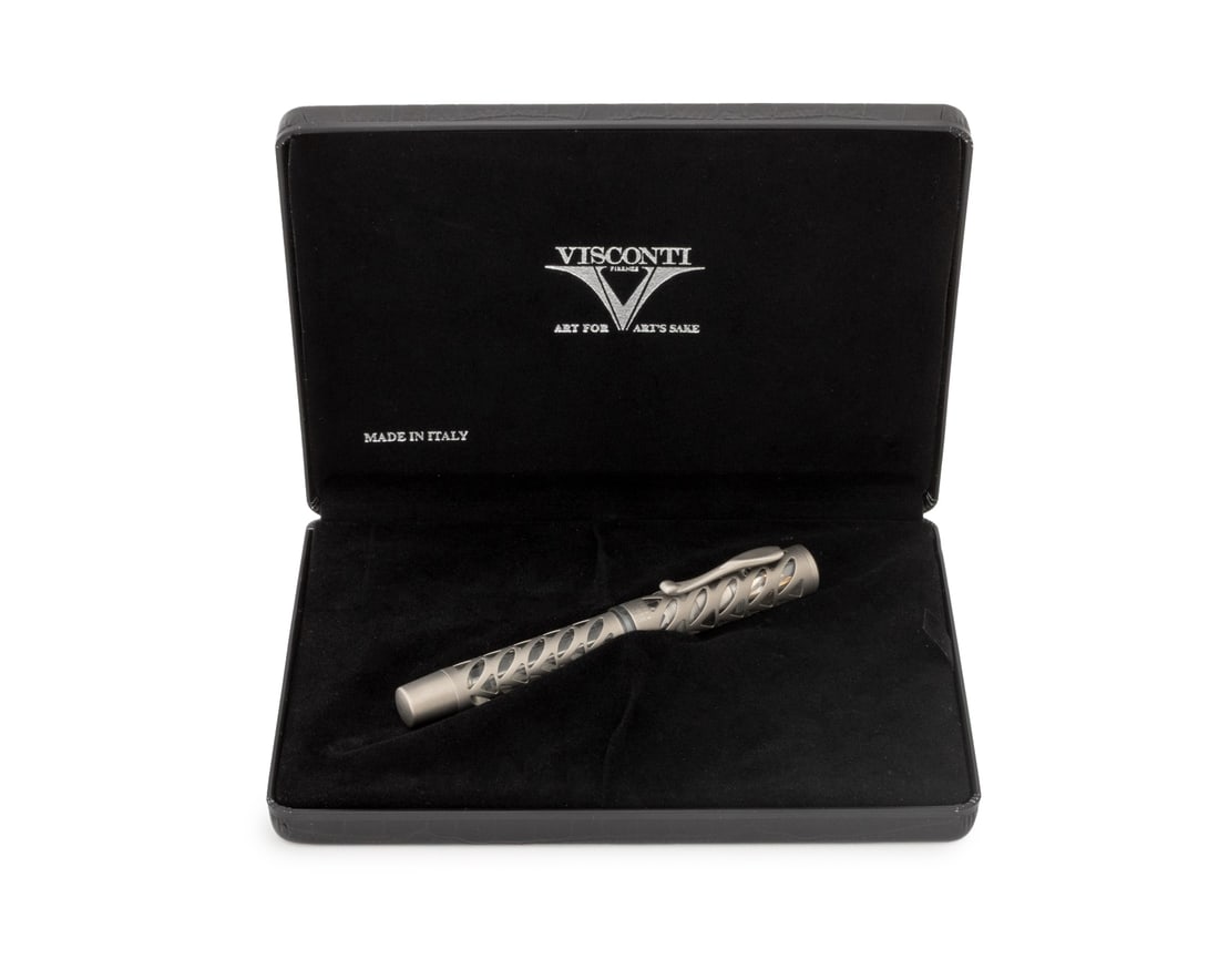 Visconti "Titanium Skeleton" Fountain Pen (1 of 12)