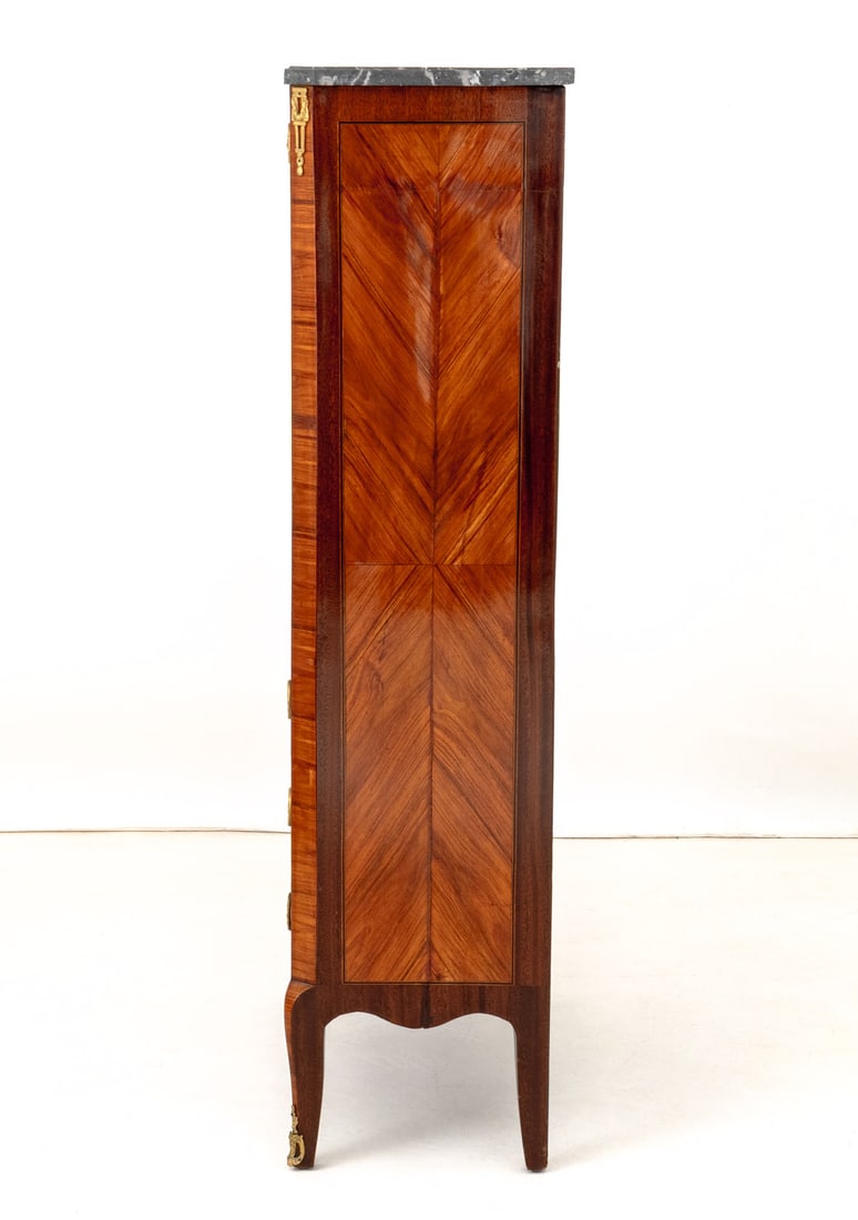 Louis XV Style Kingwood Marquetry Secretaire - 6