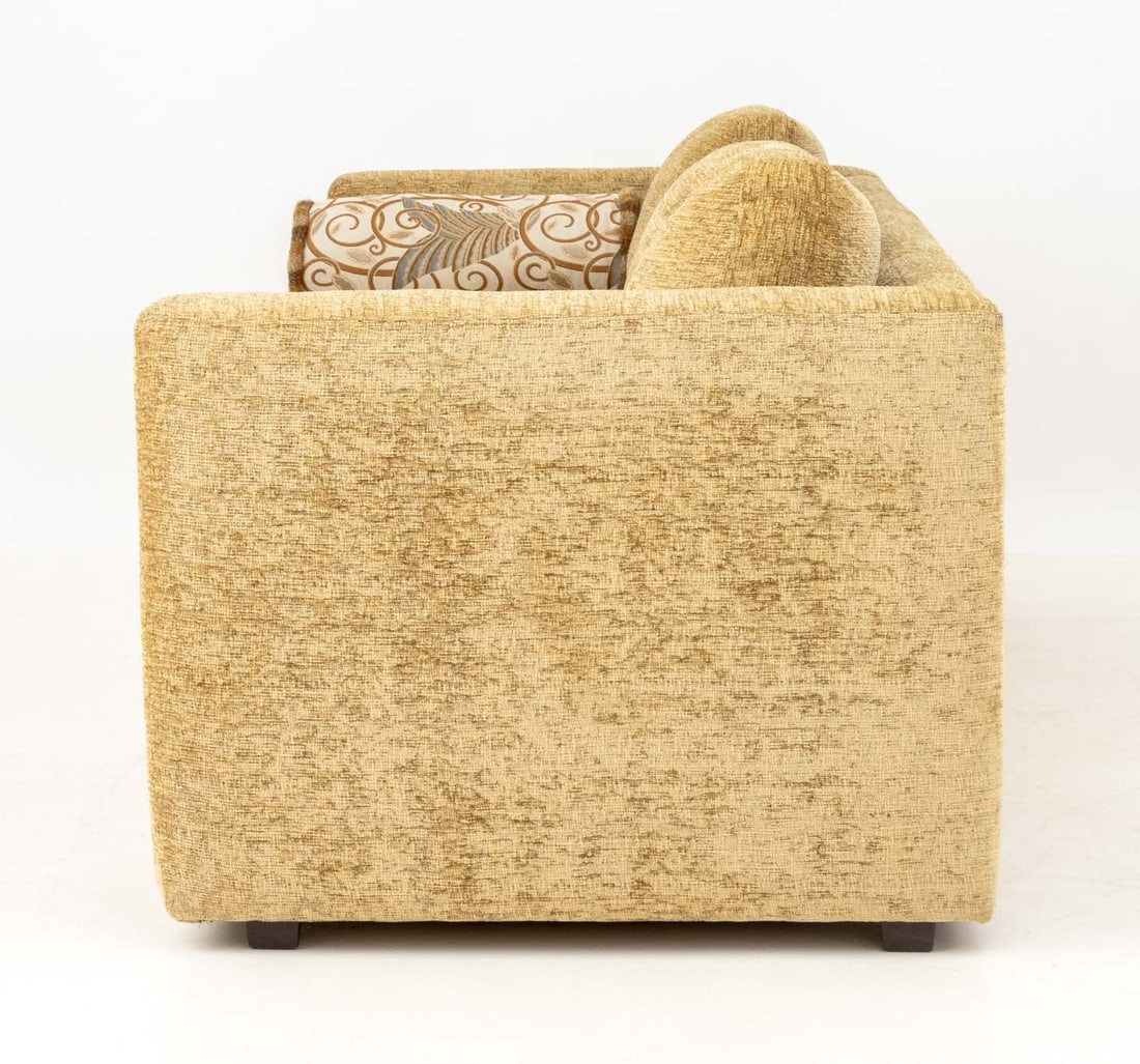 Avery Boardman Chenille Upholstered Sleeper Sofa - 4