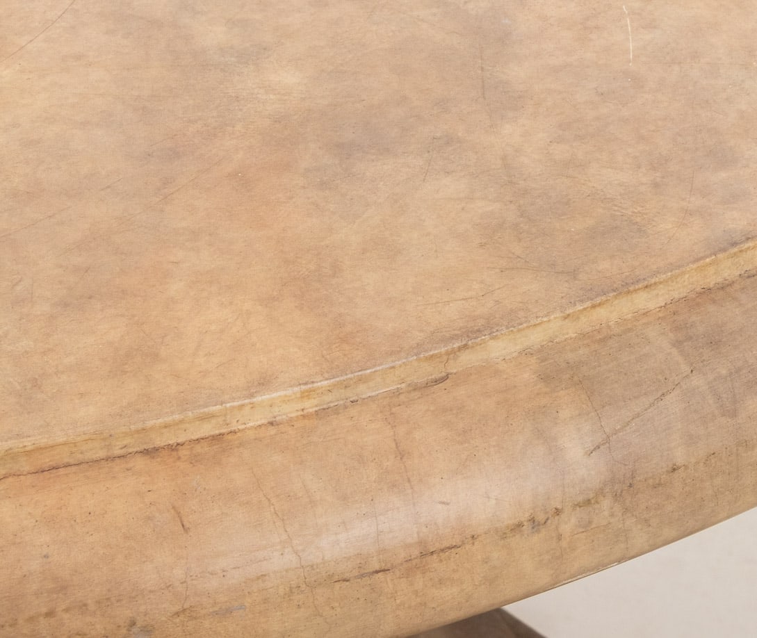 Stone Composite Circular Garden Table - 3