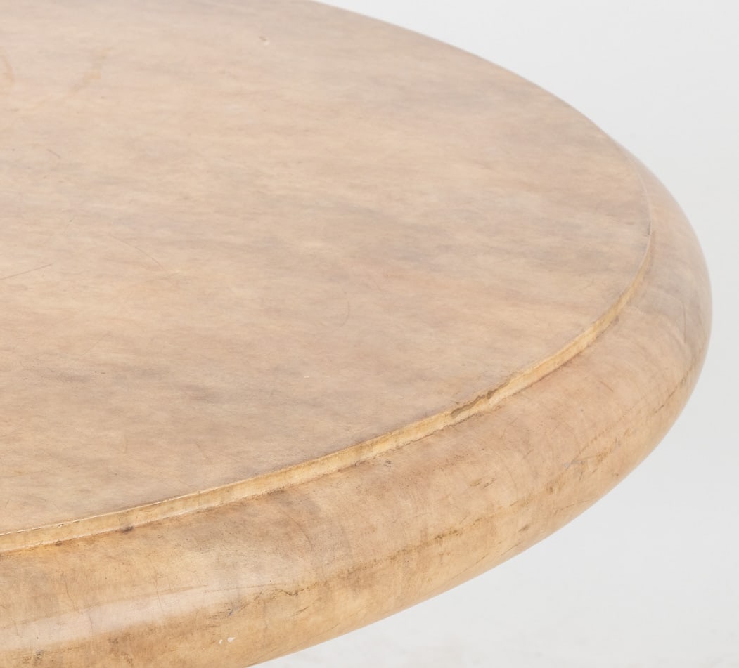 Stone Composite Circular Garden Table - 7