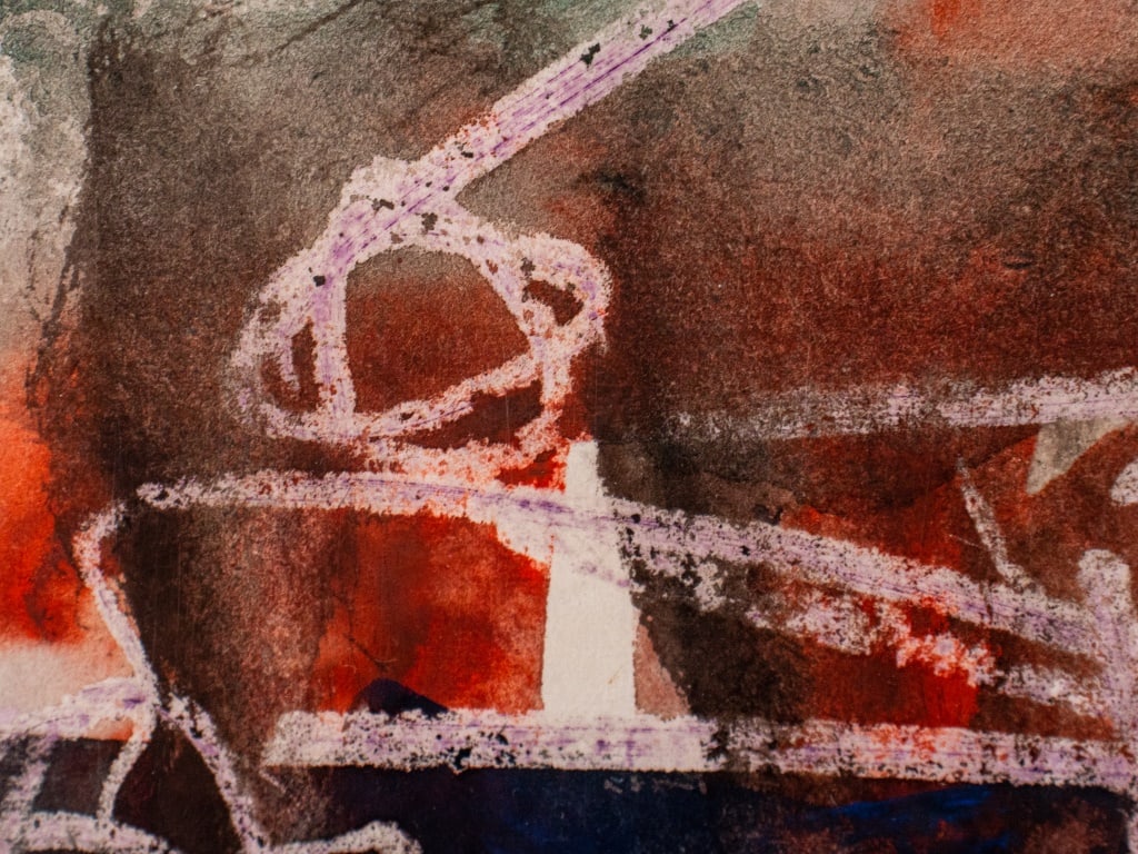 Maurice Sievan Untitled Mixed Media, 1970 - 3