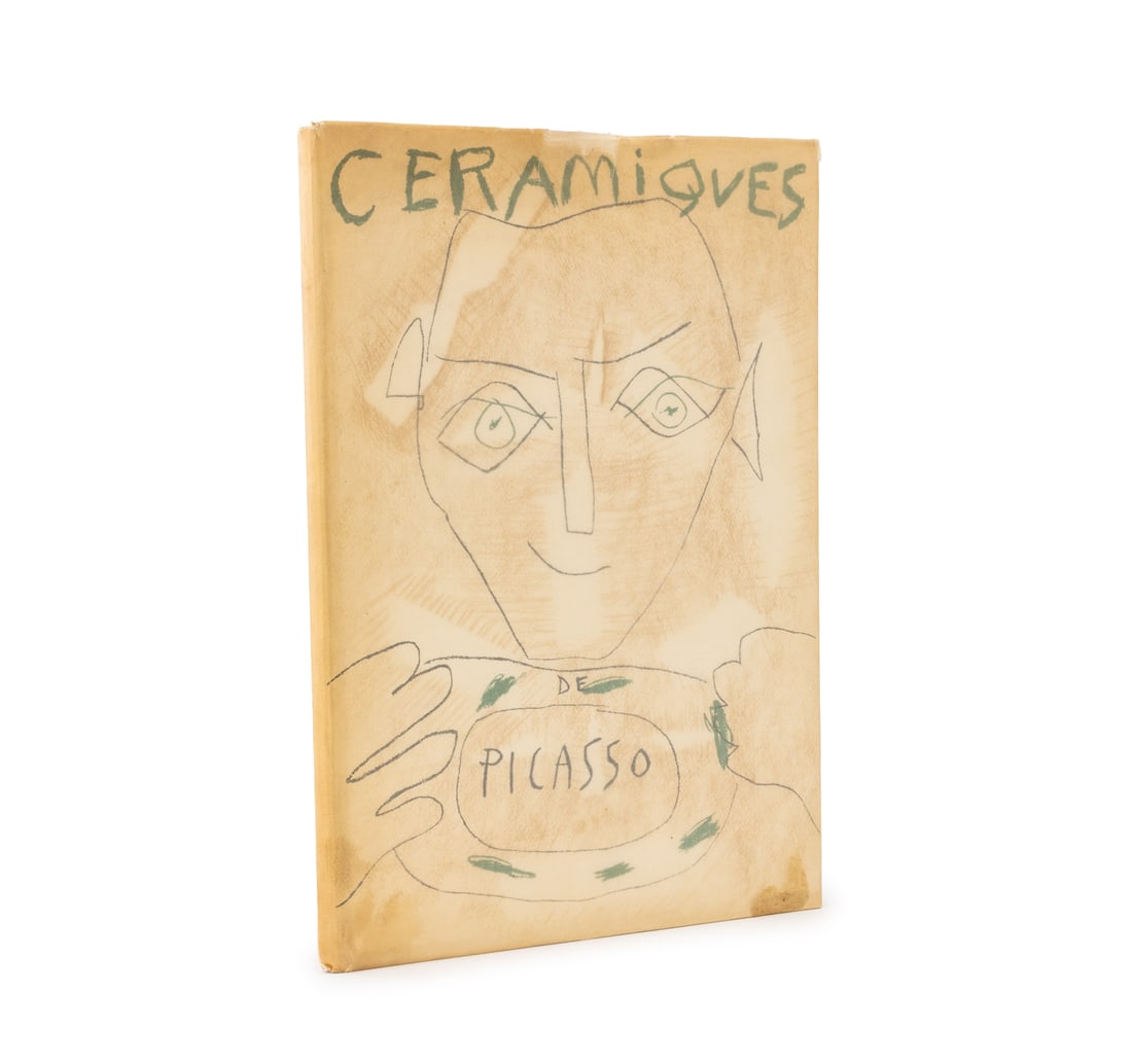 Ramie "Ceramiques de Picasso", 1948: Suzanne et Georges Ramie, "Ceramiques de Picasso", first edition, Paris: Albert Skira, 1948, with 18 color plates and one portrait of Pablo Picasso. 15.25" L x 11.25" W. Provenance: From a 5th Avenue