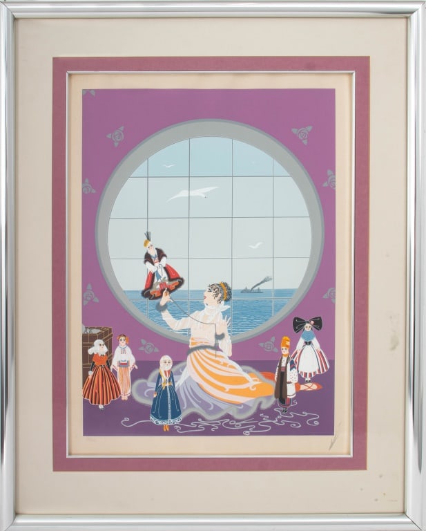 Erte "Les Poupees Russes" Serigraph, 1979 (1 of 7)
