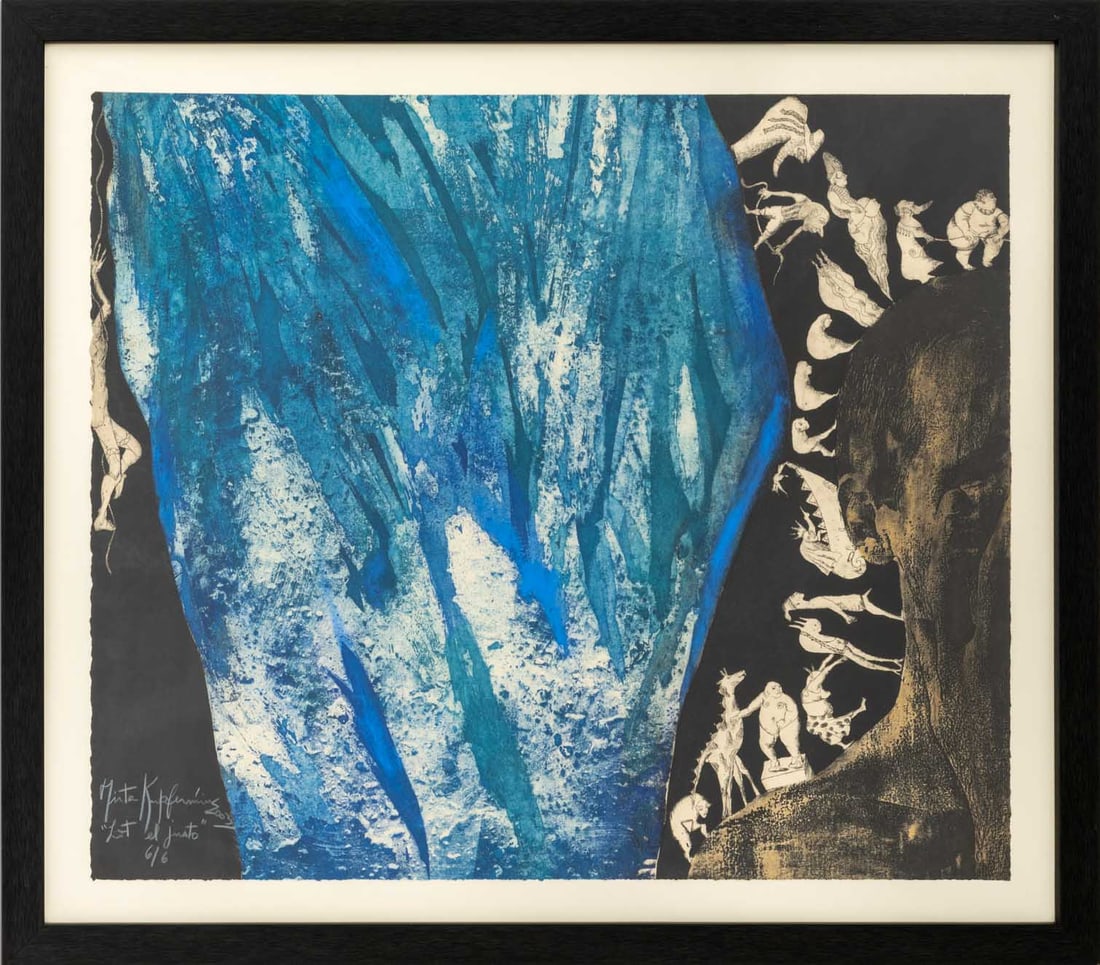 Mirta Kupferminc "Lot El Justo" Etching, 1993 (1 of 7)