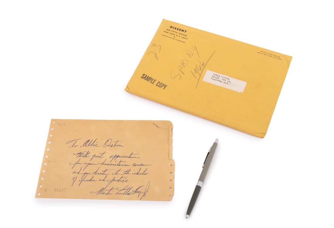 Martin Luther King Jr. Signed Telegram, ca. 1964 (1 of 11)