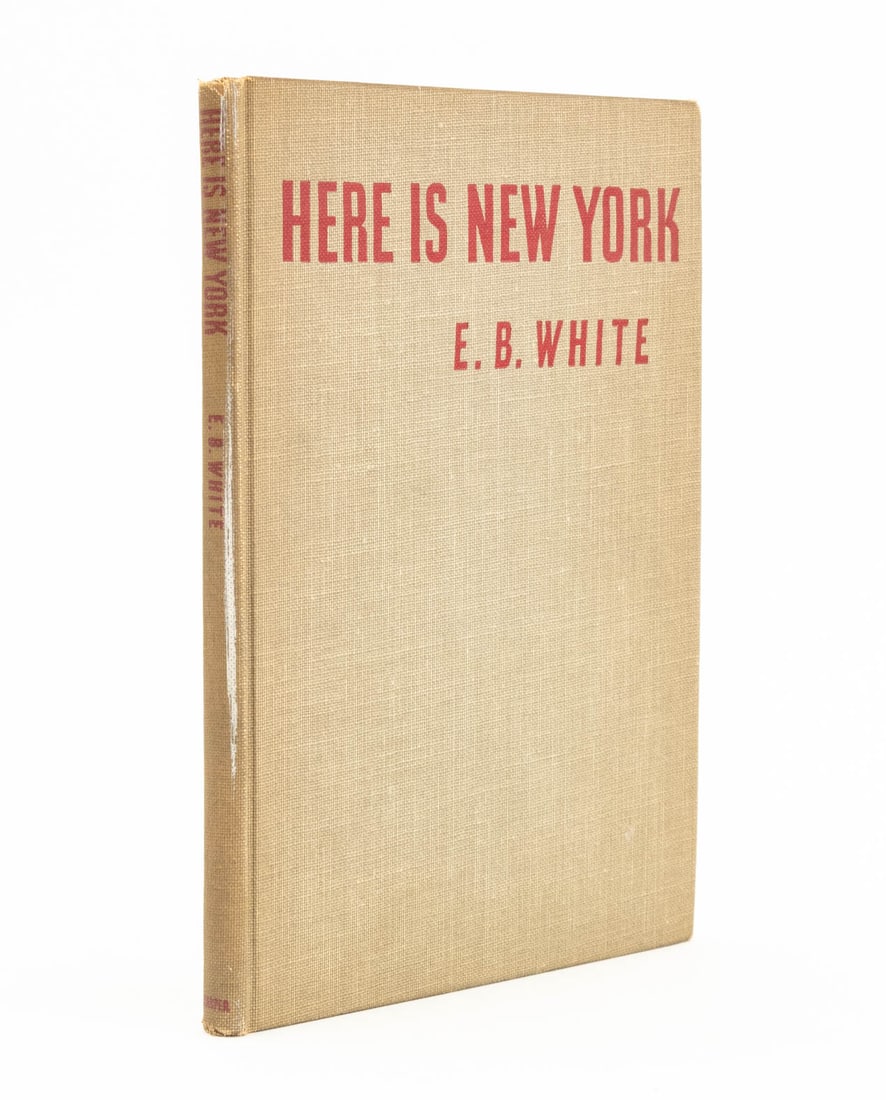 E.B. White "Here is New York" First Edition, 1949 (1 of 6)