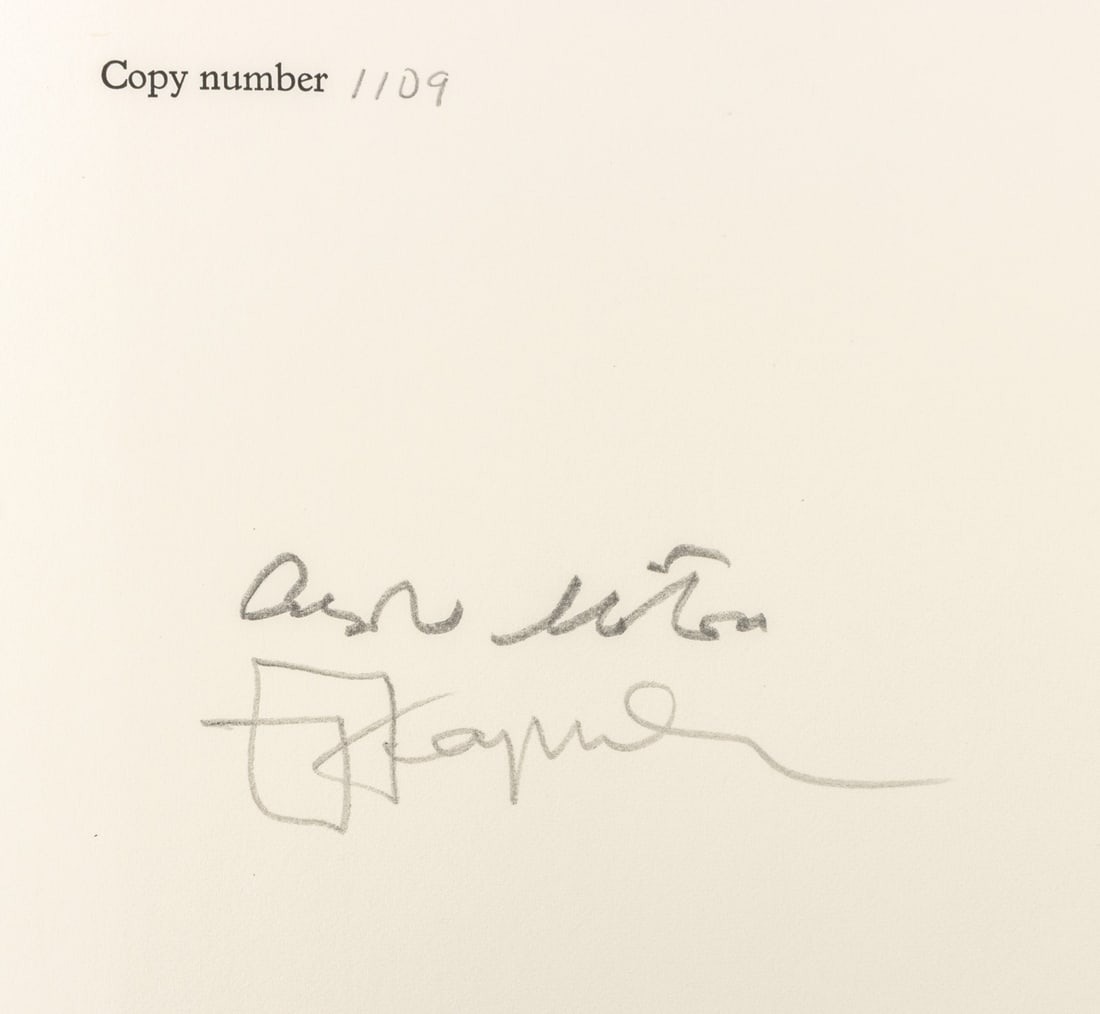 Signed "The Captive Mind", 1983 - 8