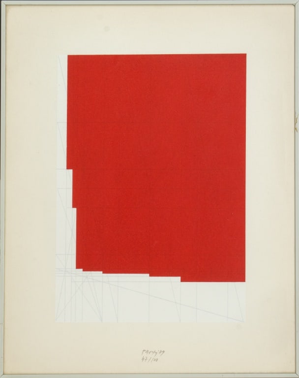 Gianfranco Pardi "Achitettura" Lithograph, 1974 (1 of 7)