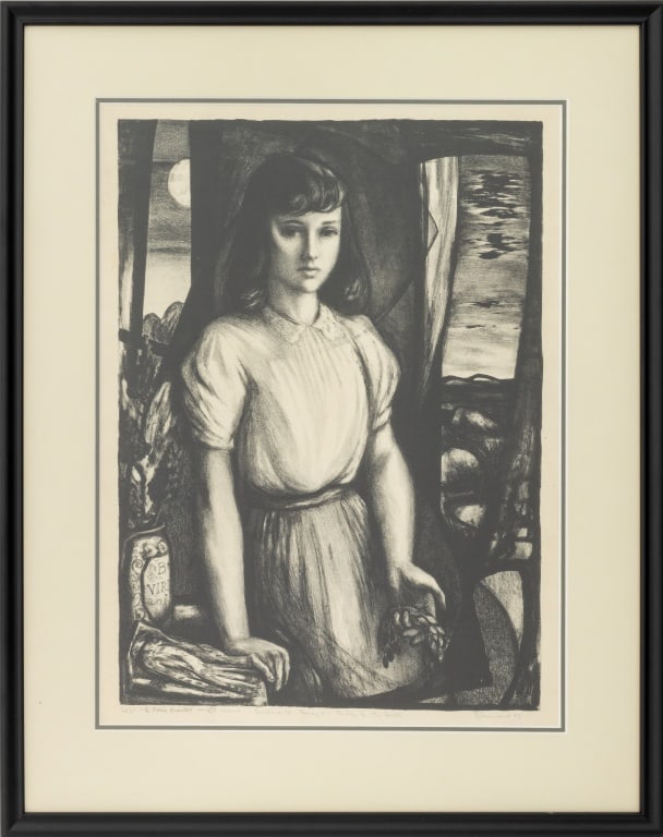 Benton Spruance "Ecclesiastes Essay V" Lithograph (1 of 7)