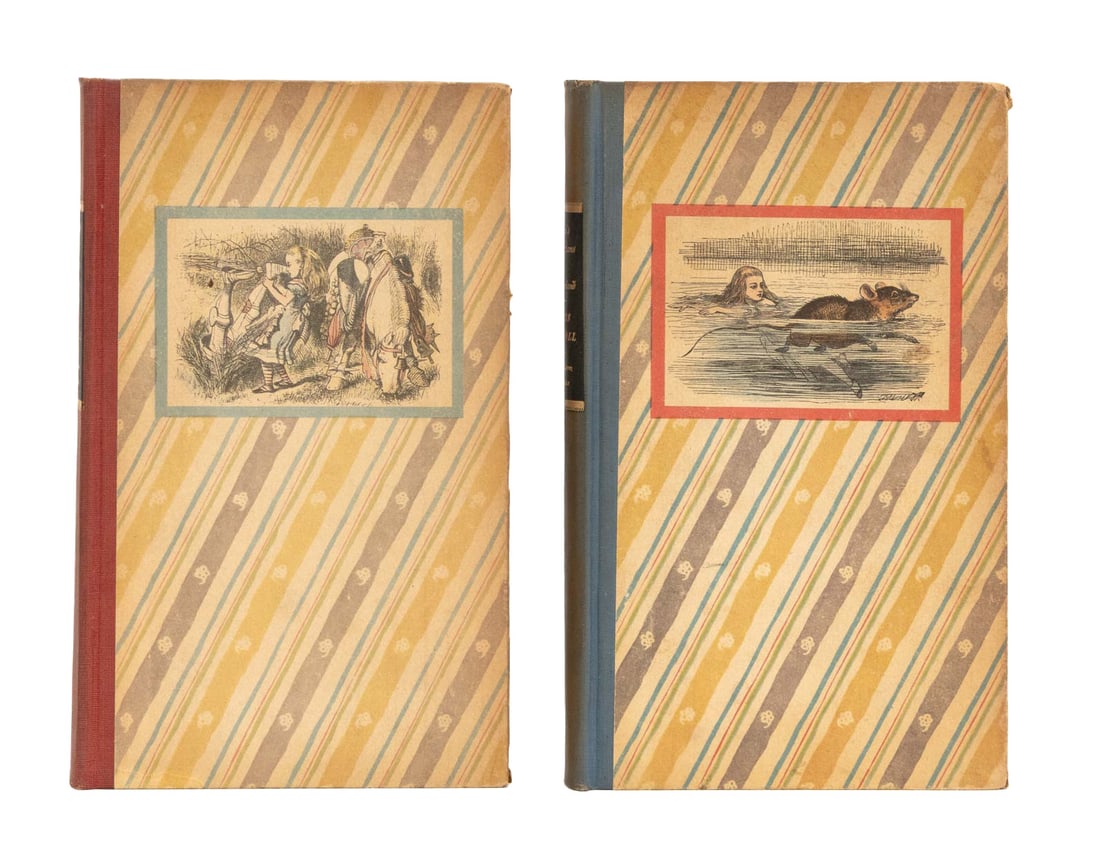 Lewis Carroll "Alice in Wonderland" Books, 1946, 2 (1 of 8)
