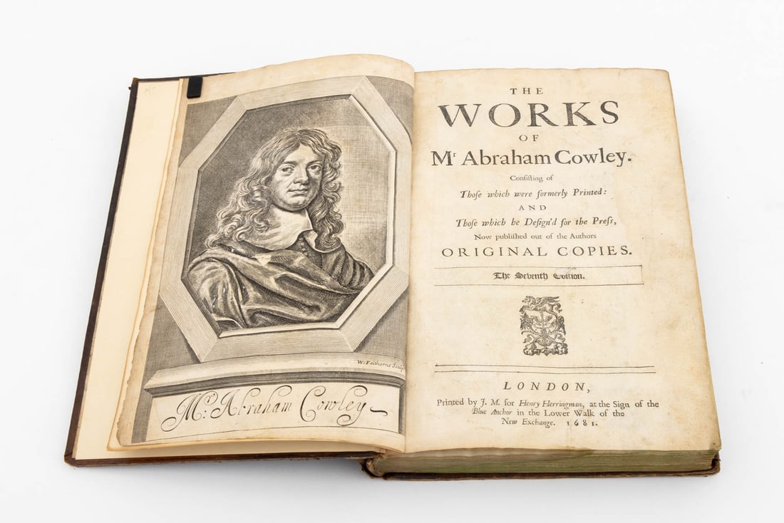 "The Works of Mr. Abraham Cowley", 1681 - 3